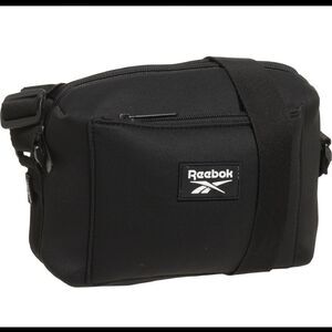 Black Reebok Neoprene Crossbody Bag
